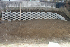 Die Korbsteinmauer als Einfassung